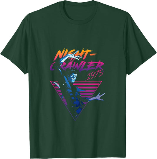 Marvel X-Men Nightcrawler 1975 Vintage Neon Logo T-Shirt - T-Shirt | Forest