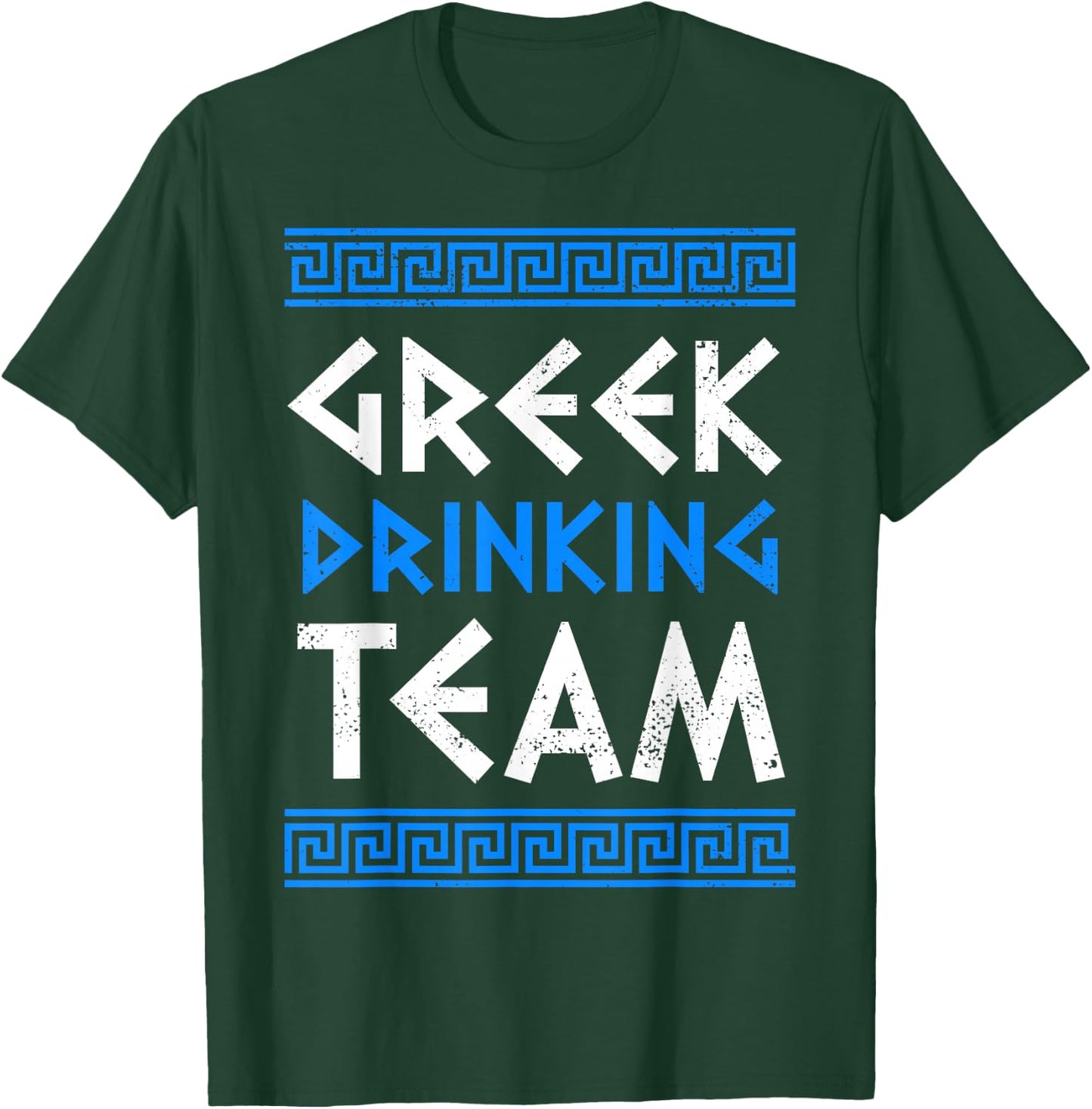 Greek Drinking Team Opa Ancient Greek Beer Party Greece T-Shirt - T-Shirt | Forest