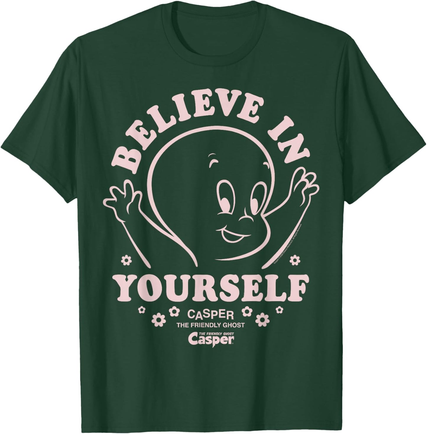 Casper the Friendly Ghost Believe in Yourself T-Shirt - T-Shirt | Forest