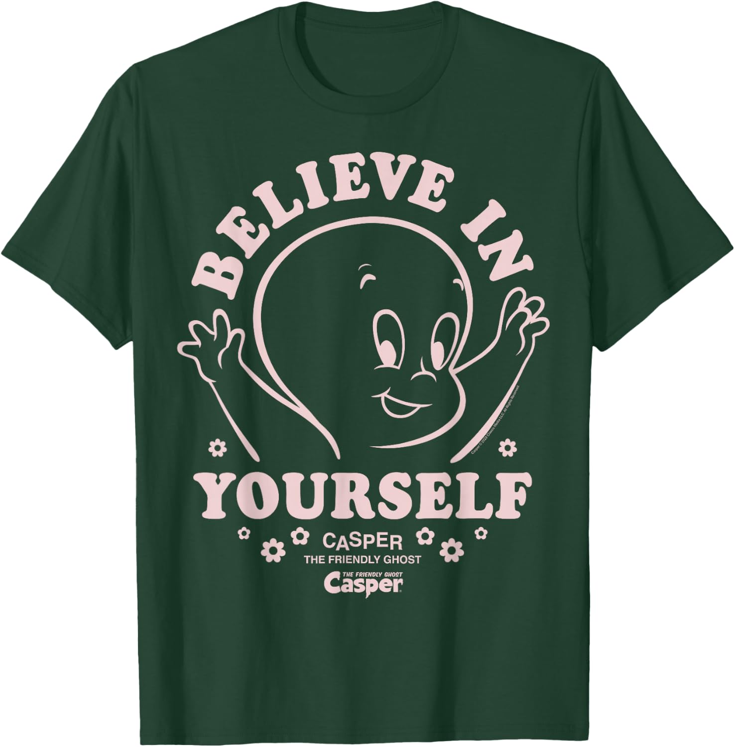 Casper the Friendly Ghost Believe in Yourself T-Shirt - T-Shirt | Forest