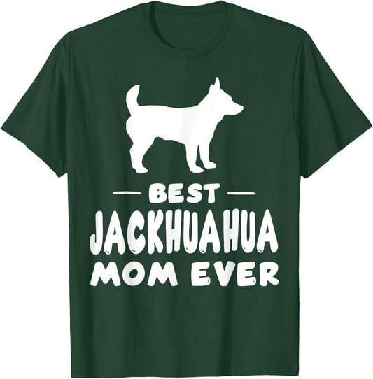 Best Jackahuahua Mom Ever T-Shirt - T-Shirt | Forest