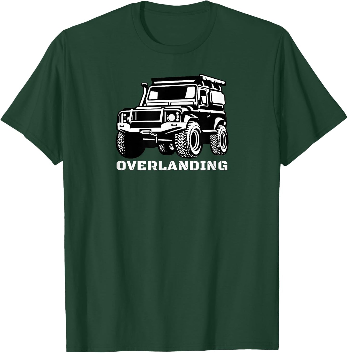 Overlanding Truck Gear Accessories, Overlanding Gear, SUV T-Shirt - T-Shirt | Forest
