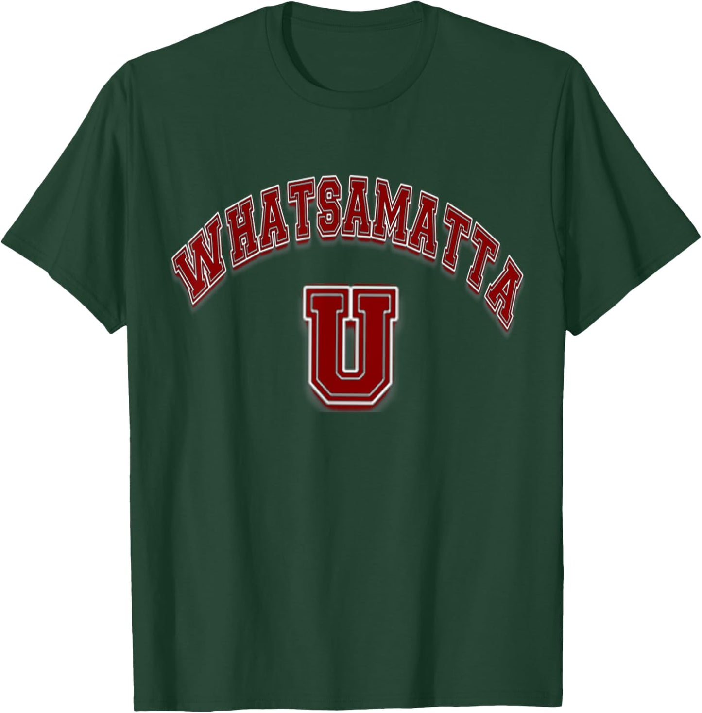 New Awesome Classic Maroon Collegian Whatsamatta U T-Shirt - T-Shirt | Forest