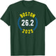 Boston 26.2 2025 Marathon T-Shirt - T-Shirt | Forest