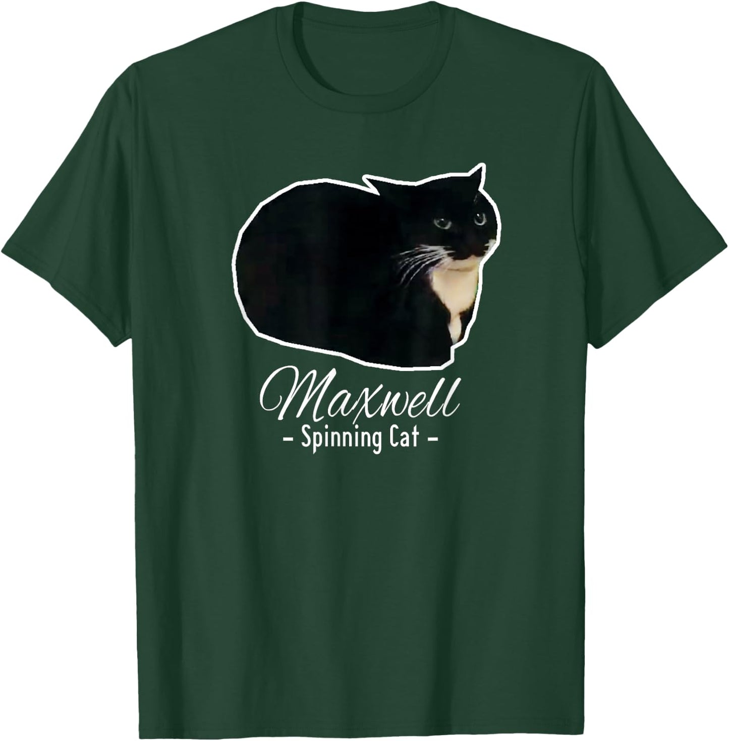 Spinning Cat Meme Maxwell The Cat Meme T-Shirt - T-Shirt | Forest