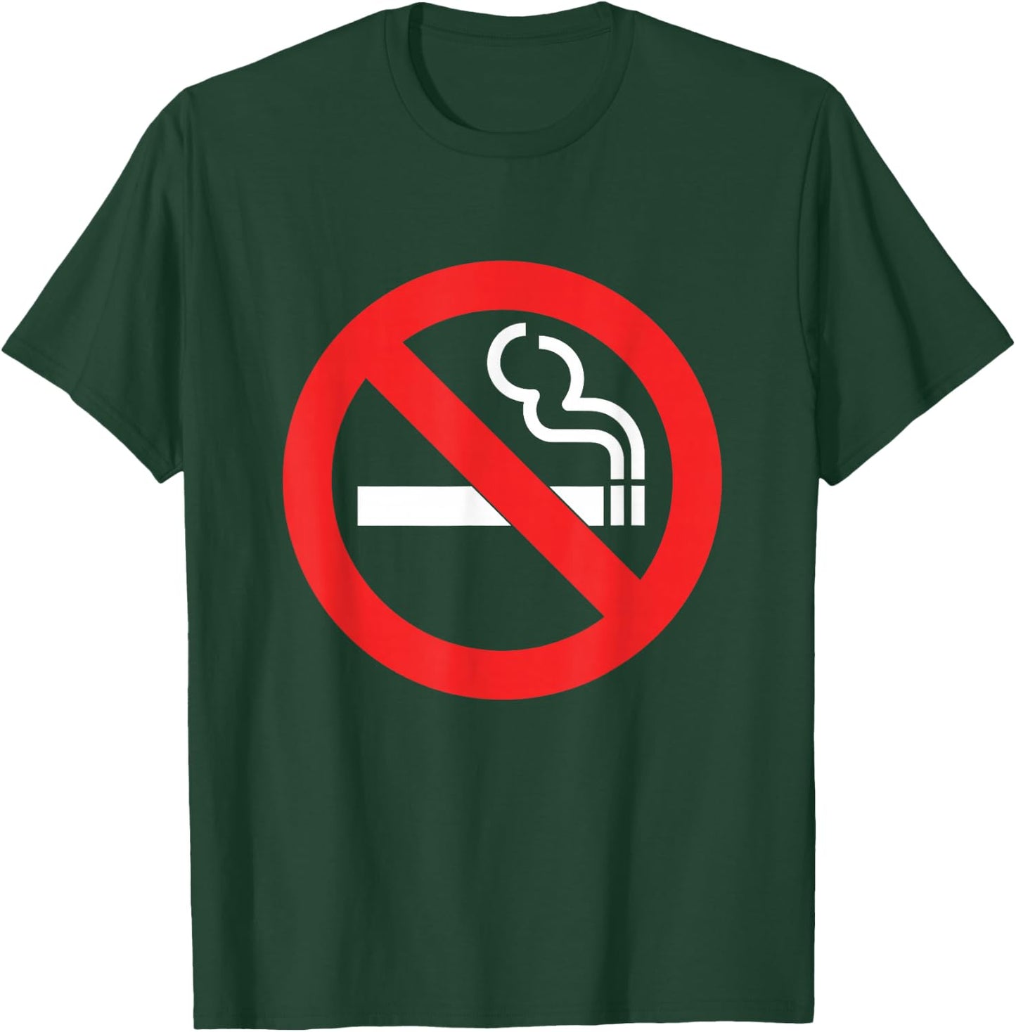 Non-smoking symbol T-Shirt - T-Shirt | Forest
