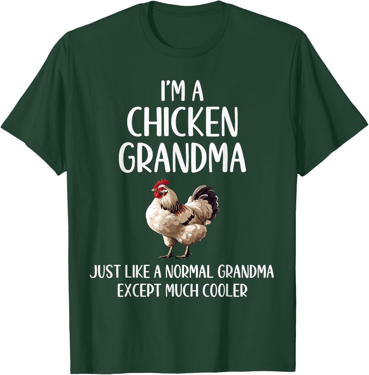 Chicken Grandma Definition Chicken Lovers Farmer Mothers Day T-Shirt - T-Shirt | Forest