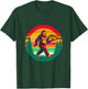 Funny Vintage Big Foot aka Sasquatch Holding a Taco T-Shirt - T-Shirt | Forest