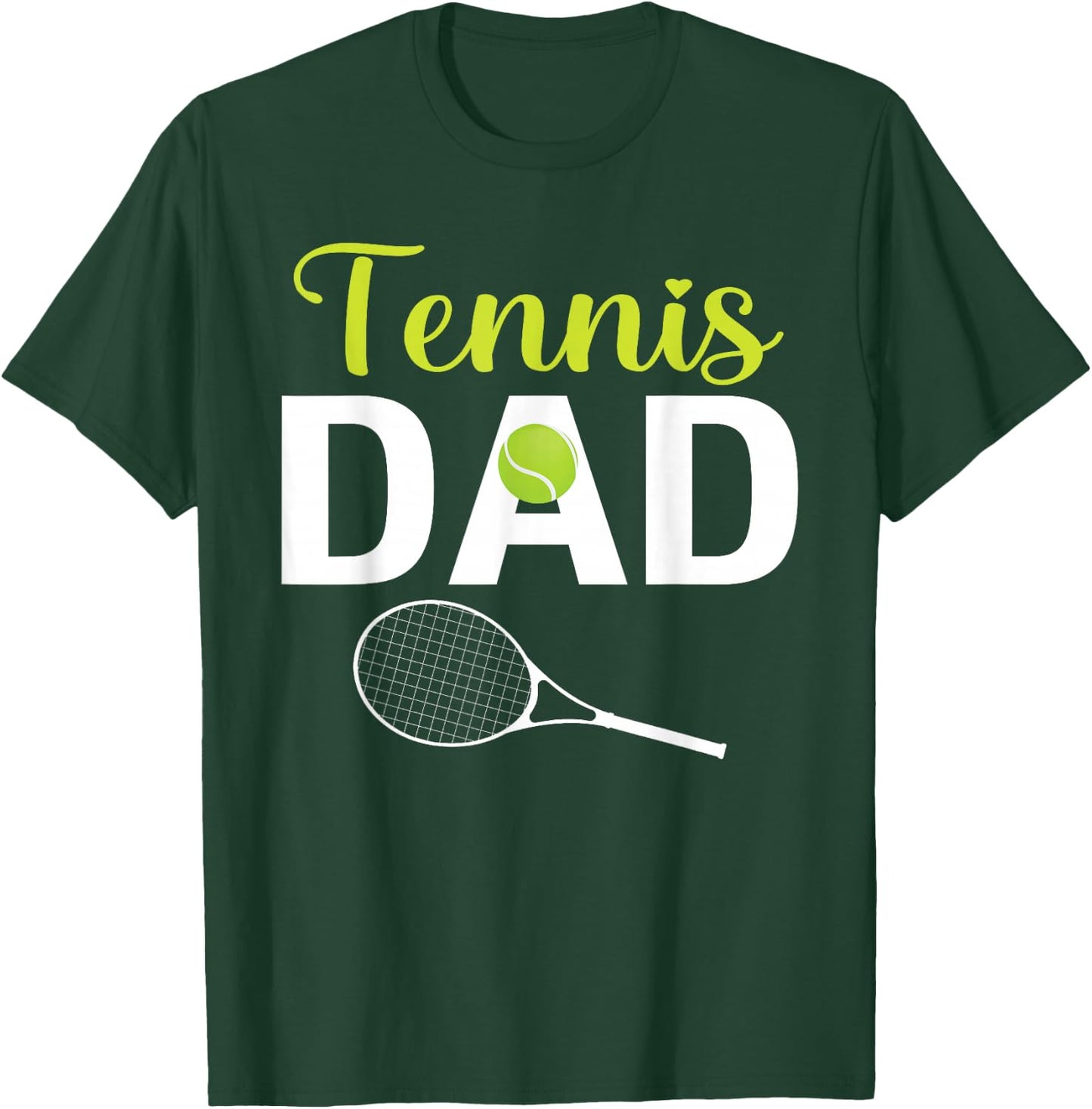 Tennis Dad T-Shirt - T-Shirt | Forest