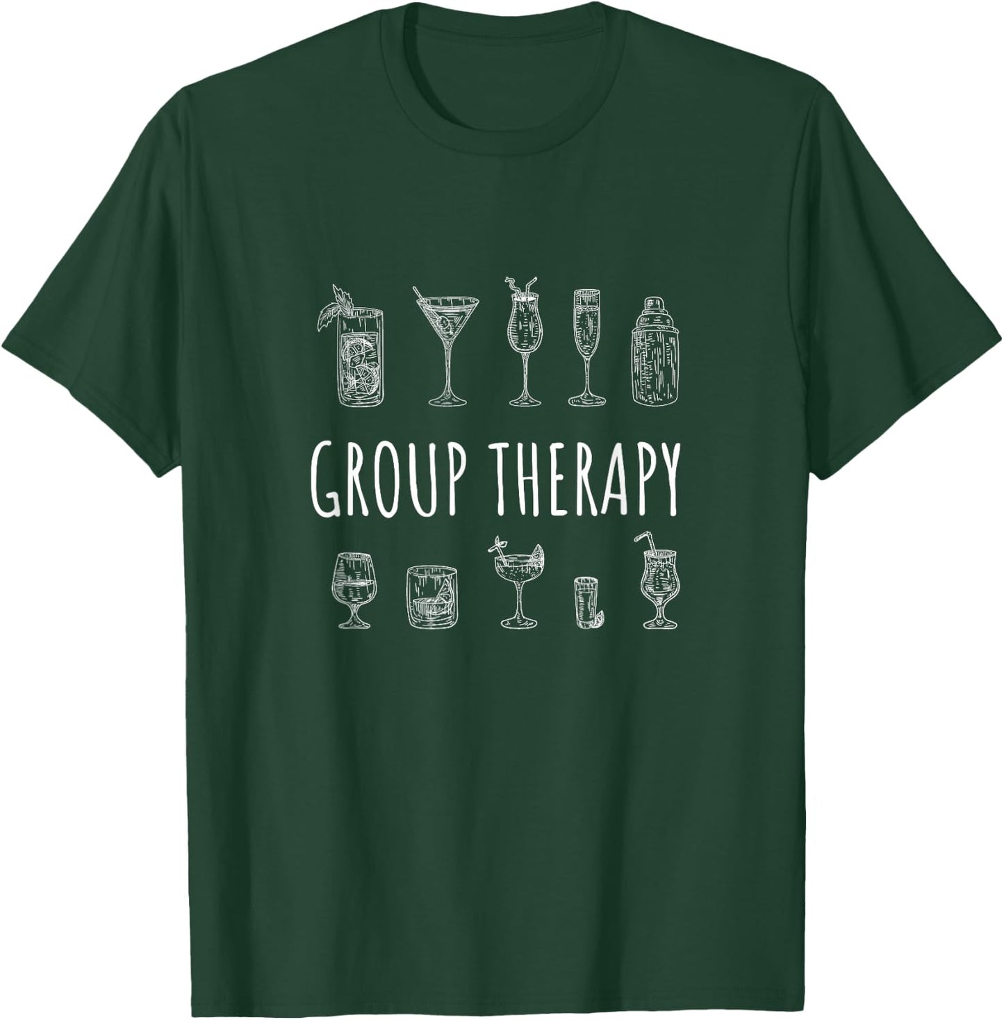Funny group therapy bachelorette party humor fun T-Shirt - T-Shirt | Forest