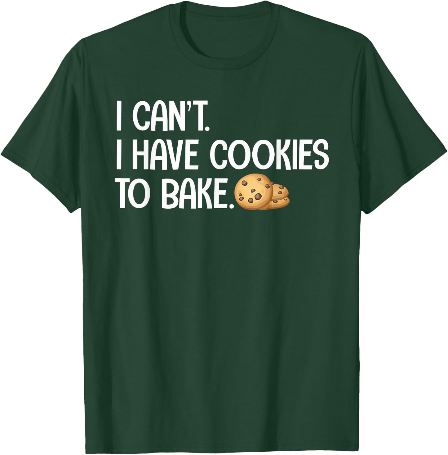 Cute Cookie Baking Design Women Cookie Baker Baking T-Shirt - T-Shirt | Forest