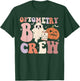 Retro Optometry Boo Crew Optometrist Ghost Pumpkin Halloween T-Shirt - T-Shirt | Forest