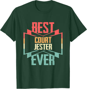 Vintage Best Court Jester Ever T-Shirt - T-Shirt | Forest