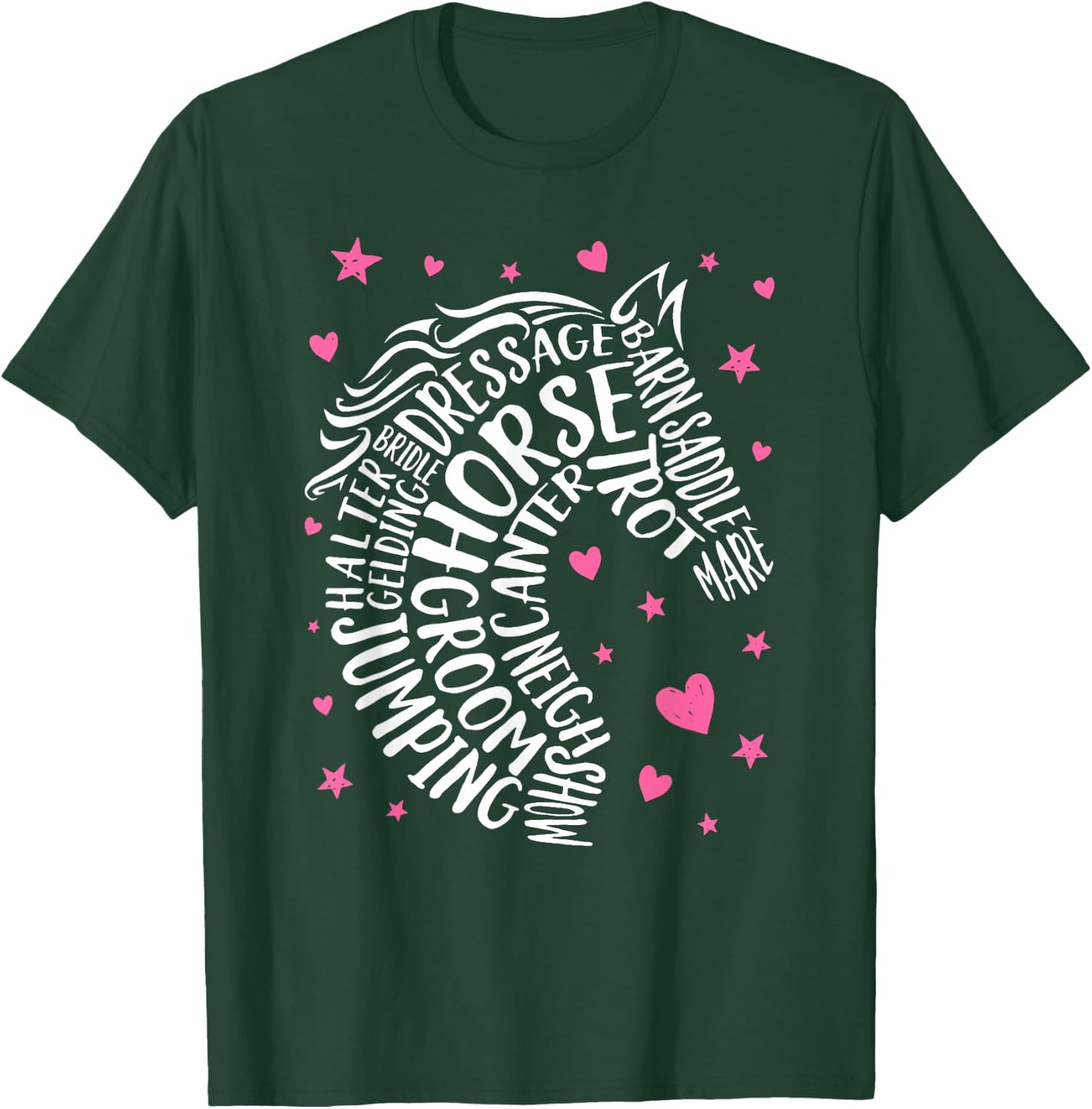 Horse Groom Funny Horse Riding Funny Groom Canter Make Trot T-Shirt - T-Shirt | Forest