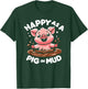 Funny Happy as A Pig in Mud T-Shirt - T-Shirt | Forest
