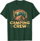 Camping Crew Family Friends Men Women Kids Boys And Girls T-Shirt - T-Shirt | Forest
