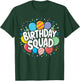 Birthday Squad Matching Birthday Crew Party T-Shirt - T-Shirt | Forest