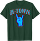Classic Houston H-Town Hand Sign for Sport Fans of Houston T-Shirt - T-Shirt | Forest