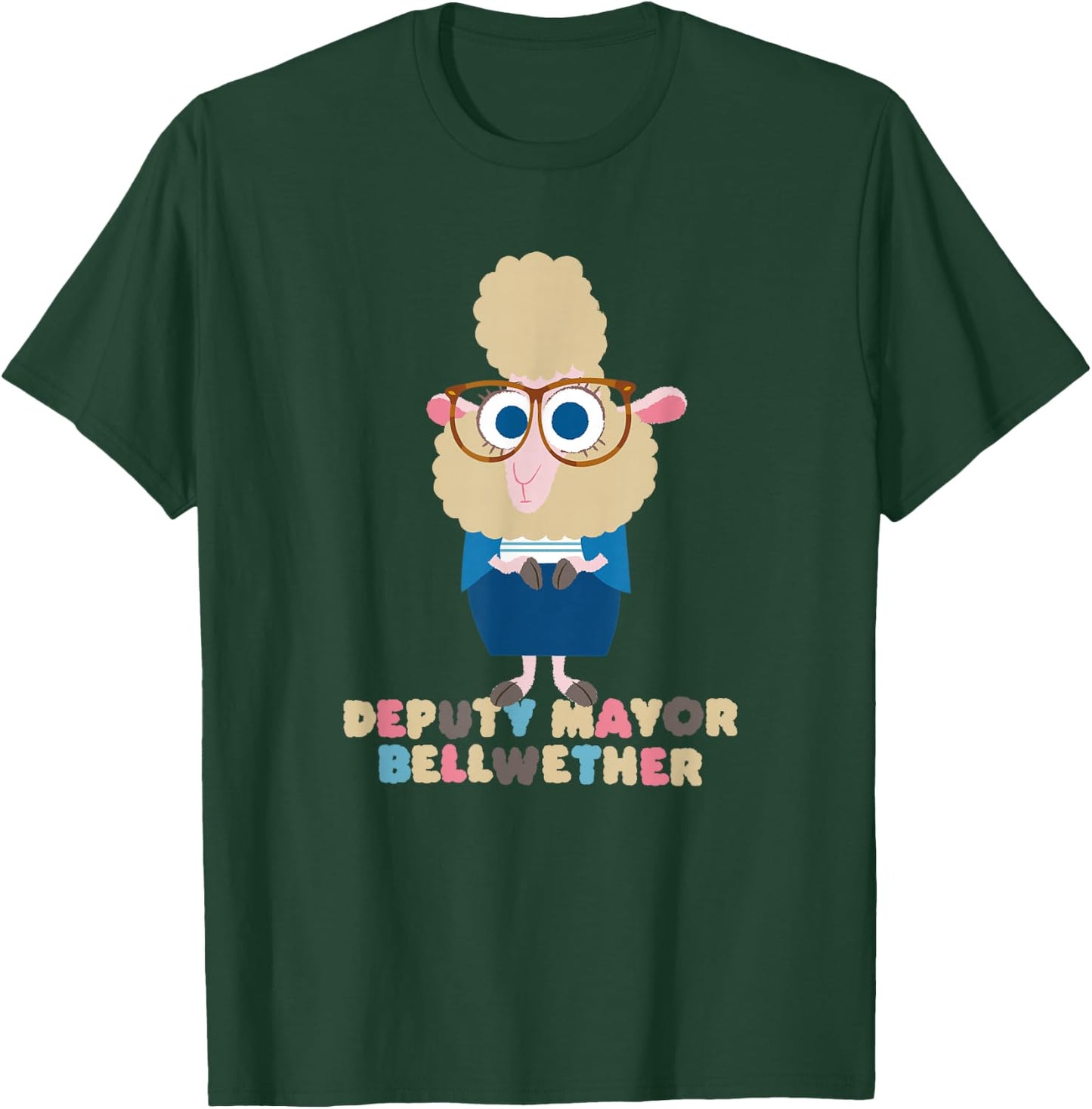 Disney Zootopia Assistant Mayor Bellwether T-Shirt - T-Shirt | Forest