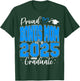 Proud Bonus Mom of a Class of 2025 Graduate Graduation T-Shirt - T-Shirt | Forest