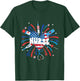Firework 4th of July Nurse Independence Day Girly Nurse Icu T-Shirt - T-Shirt | Forest