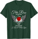 This Rose Is For My Son In Heaven I Love & Miss You Dad Mom T-Shirt - T-Shirt | Forest