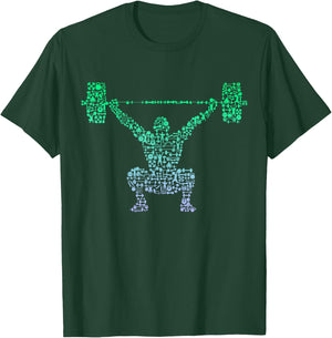 Boys Gym Shirt | Bodybuilder Shirt | Weightlifting T-Shirt - T-Shirt | Forest