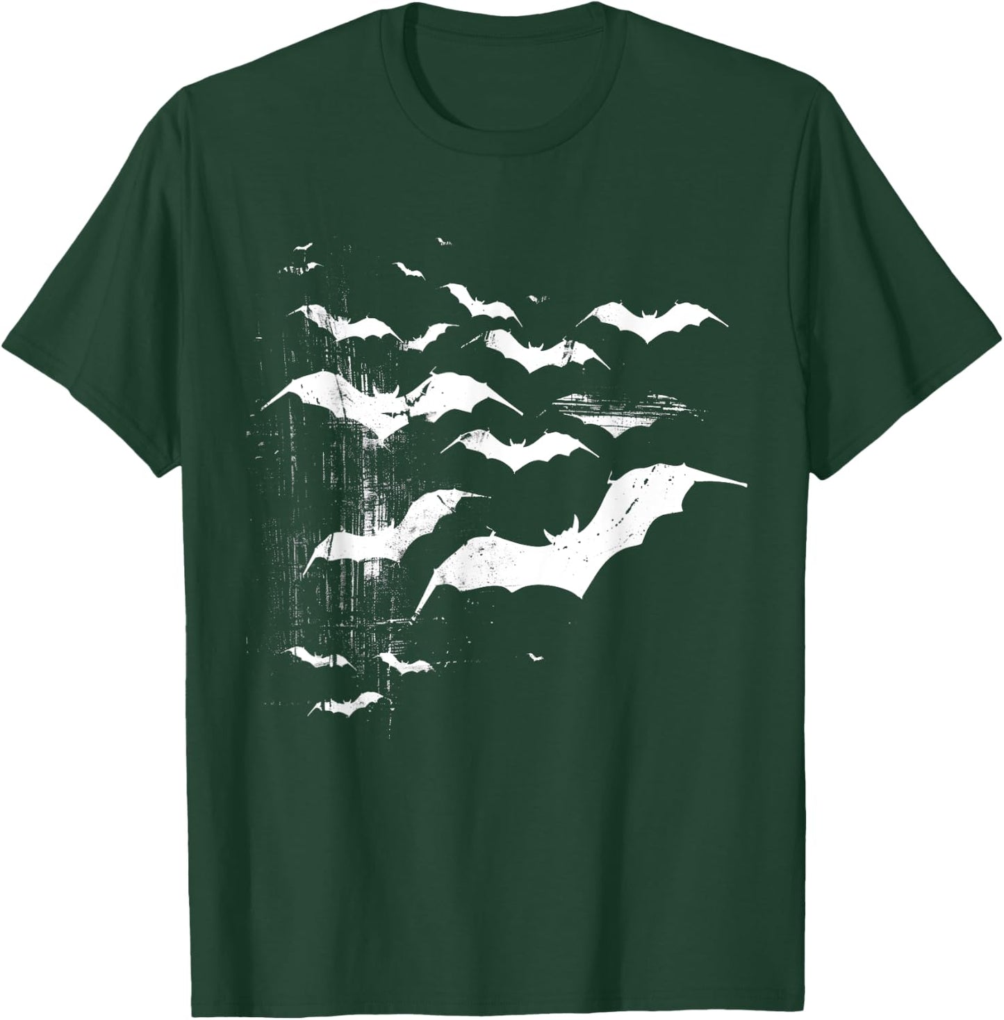 Vampire Bats Horror Spooky Scary Halloween Goth Aesthetic T-Shirt - T-Shirt | Forest