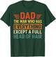 Dad The Man Who Has Everything Except A Full Head Of Hair T-Shirt - T-Shirt | Forest