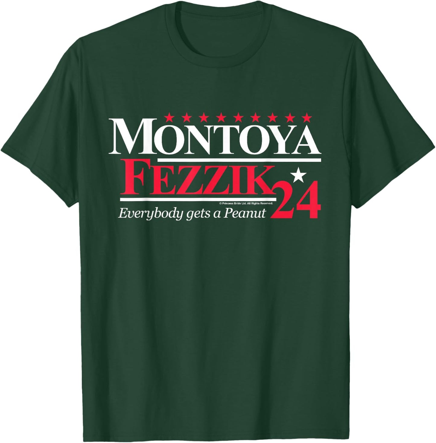 The Princess Bride Montoya and Fezzik for President 2024 T-Shirt - T-Shirt | Forest