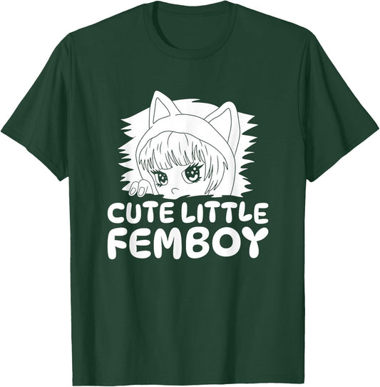 Anime Cosplay Cartoon - Kawaii Otaku Manga T-Shirt - T-Shirt | Forest