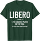 Volleyball Libero Definition Vintage Beach Volleyball Player T-Shirt - T-Shirt | Forest