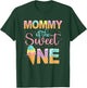 Mommy Of The Sweet One Shirt 1st Birthday Ice Cream Lovers T-Shirt - T-Shirt | Forest
