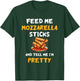 Mozzarella Sticks Mozzarella Cheese Feed Me Cheesy Melted T-Shirt - T-Shirt | Forest