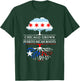 Chicago Grown with Puerto Rican Roots - Puerto Rico T-Shirt - T-Shirt | Forest
