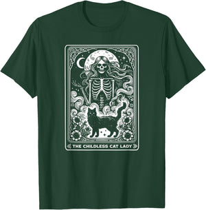 The Childless Cat Ladies Tarot Card T-Shirt - T-Shirt | Forest
