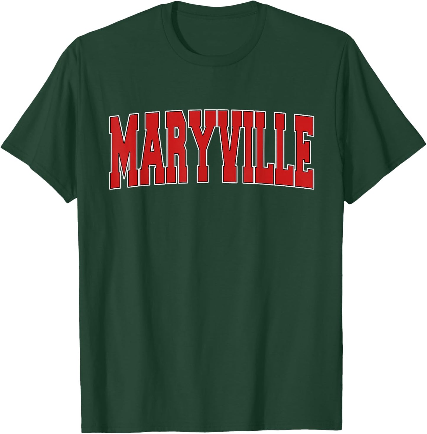 MARYVILLE MO MISSOURI Varsity Style USA Vintage Sports T-Shirt - T-Shirt | Forest