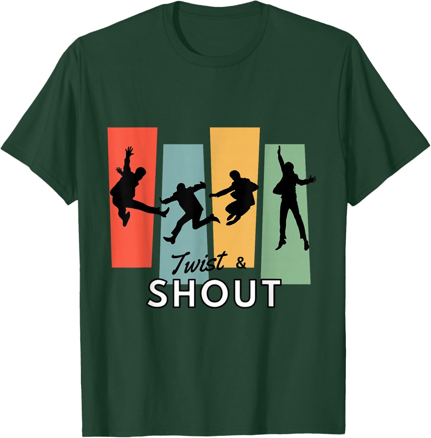 Twist & Shout! 1960s Beat Group Tribute T-Shirt - T-Shirt | Forest