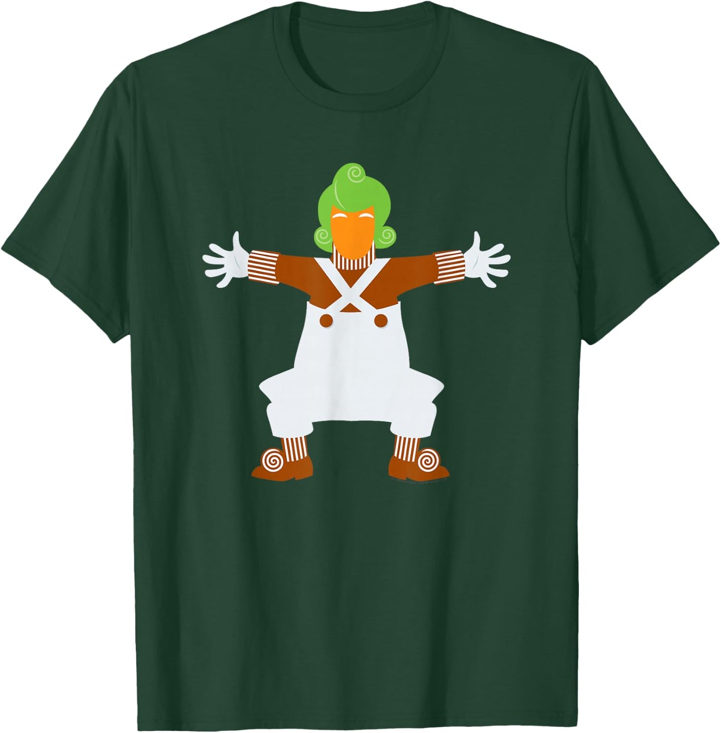Willy Wonka & The Chocolate Factory Lone Oompa Loompa T-Shirt - T-Shirt | Forest