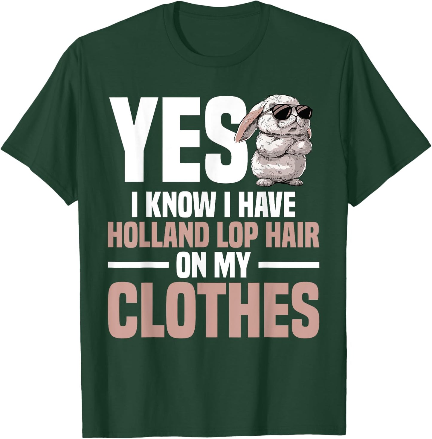 Holland Lop Bunny Owner Stuffed Animal Holland Lop Bunny T-Shirt - T-Shirt | Forest