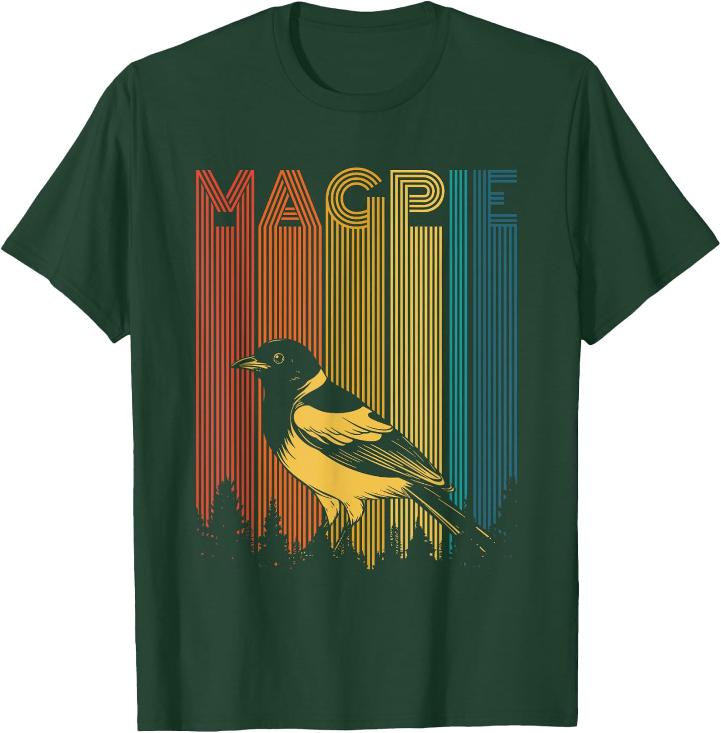 MAGPIE Design for a Magpie expert T-Shirt - T-Shirt | Forest