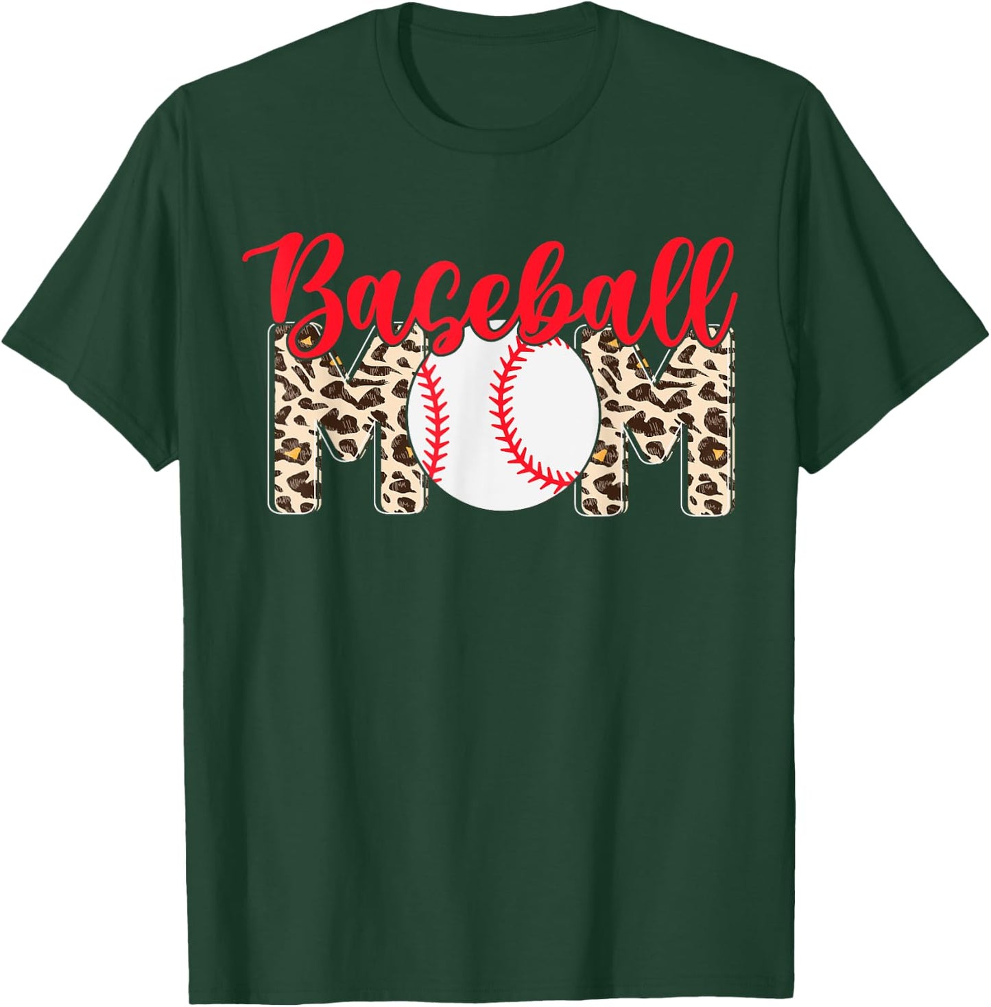 Baseball Mom T-Shirt - T-Shirt | Forest