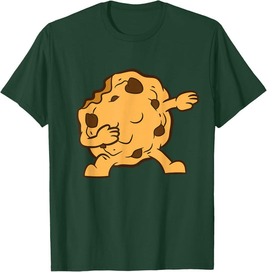 Dabbing Chocolate Chip Cookie Cute Cookie T-Shirt - T-Shirt | Forest