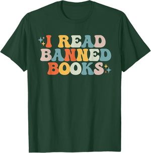 I Read Banned Books T-Shirt - T-Shirt | Forest