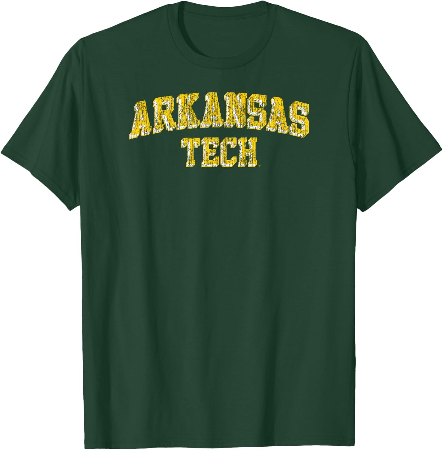 Arkansas Tech Wonder Boys Retro Arch Green T-Shirt - T-Shirt | Forest