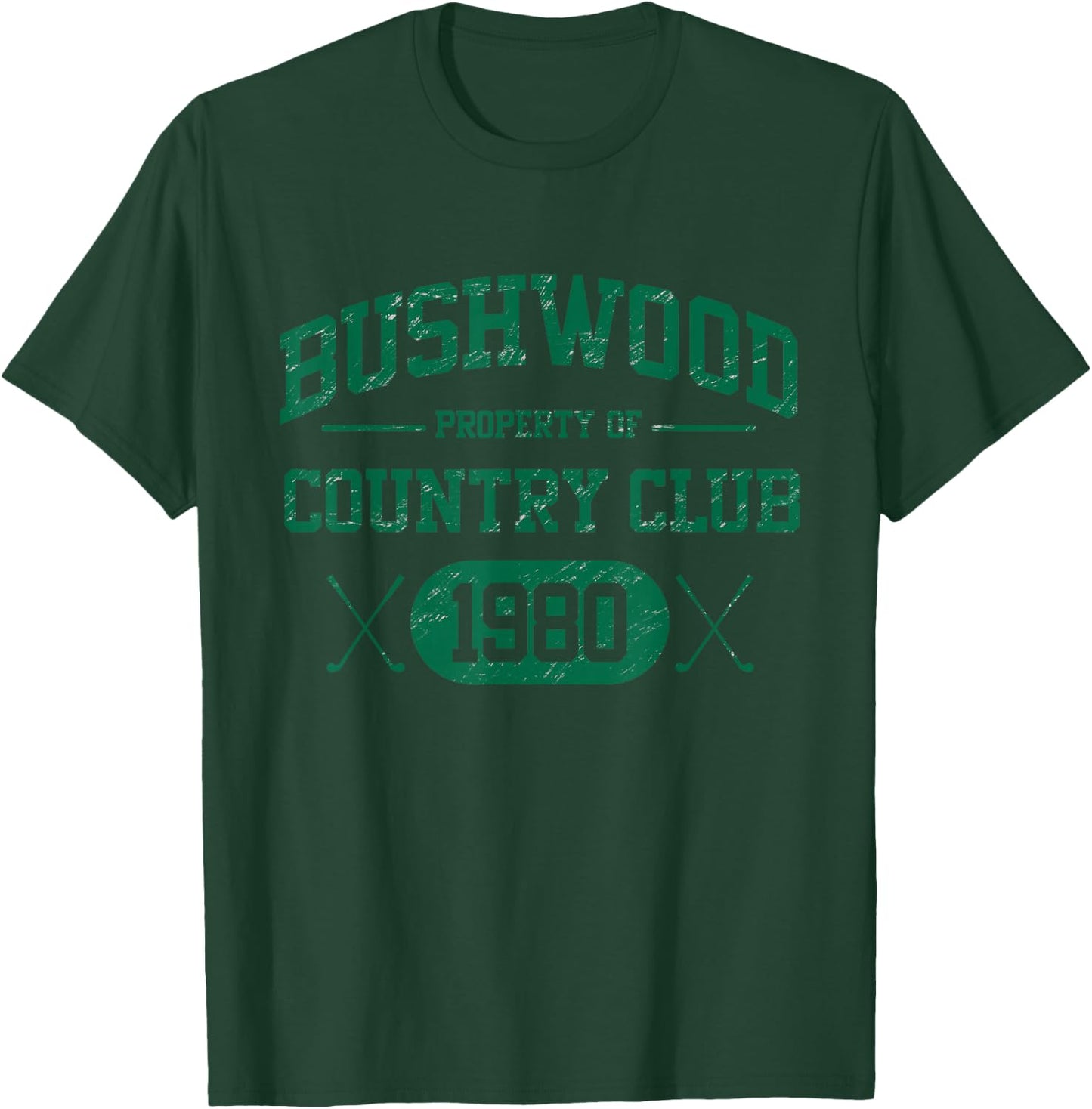 Bushwood Country Club 1980 Vintage 80s T-Shirt - T-Shirt | Forest