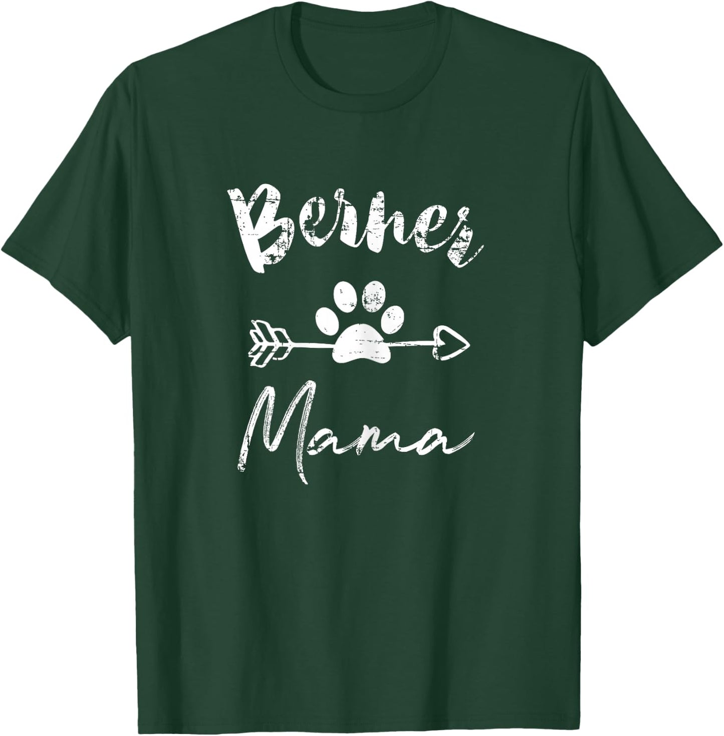 Berner Dog Mom Berner Mama T-Shirt - T-Shirt | Forest