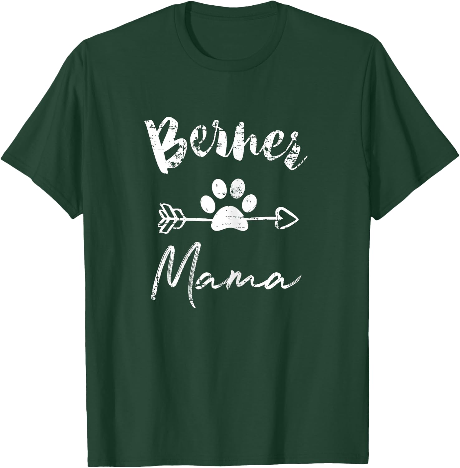 Berner Dog Mom Berner Mama T-Shirt - T-Shirt | Forest