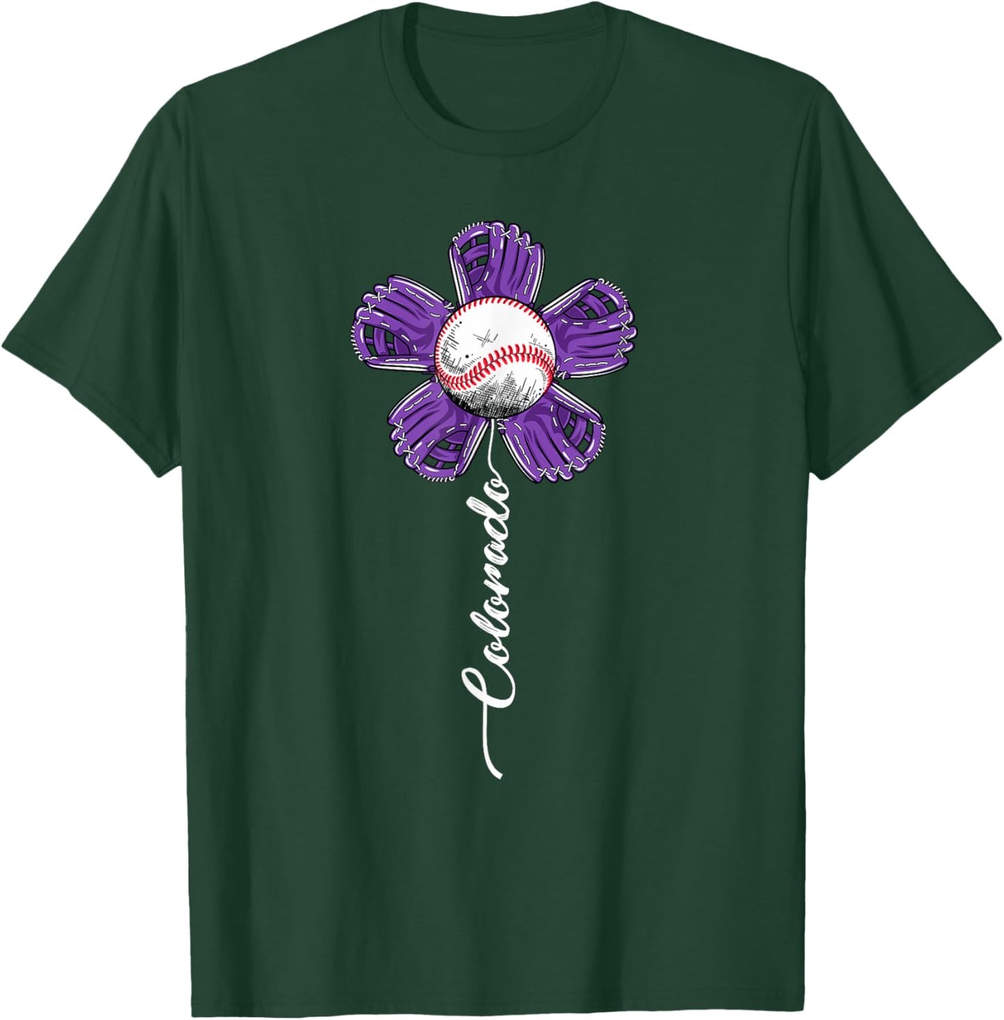 Vintage Flower Matching Outfit 2025 T-Shirt - T-Shirt | Forest