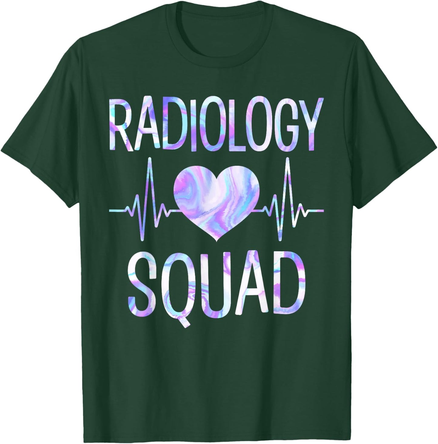 Radiology Squad Funny Radiography Team X-Ray Radiographer T-Shirt - T-Shirt | Forest